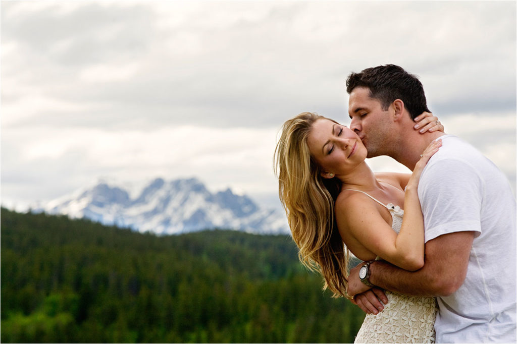 Best Place To Propose Quarry Lake Canmore Alberta