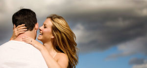 Canmore Engagement Photography Dramatic Sky