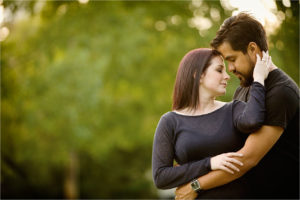 Edmonton Photographer Romantic Engagement Photos