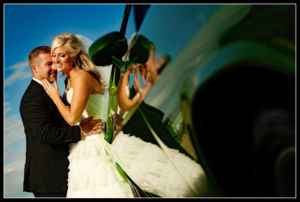 Edmonton-Wedding-Photographer-Green-Muscle-Car-Wedding-Photo-01