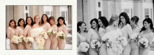 Winter Wonderland Wedding Pics Bride with Bridesmaids